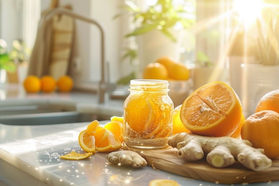 Zelf Kersenjam Maken: Dieprood Genot in een Potje Er gaat weinig boven een dikke laag kersenjam op een versgebakken broodje of een klodder op een warme pannenkoek. Kersenjam is vol, rijk en heeft die typische balans tussen zoet en zuur die hem onweerstaanbaar maakt. Zelf kersenjam maken is eenvoudiger dan je denkt en zó veel lekkerder dan de potjes uit de winkel. In dit artikel ontdek je twee heerlijke recepten – één met suiker en één zonder – én alle tips voor het beste resultaat. Kersenjam Maken met Suiker Kersen zijn wat steviger dan ander zacht fruit zoals aardbeien of frambozen, waardoor de jam een dikkere textuur en diepere smaak krijgt. Perfect voor liefhebbers van klassiekers. Ingrediënten 1 kg kersen (ontpit) 500 g geleisuiker (2:1) Sap van 1 citroen Optioneel: een vleugje vanille of kaneel voor extra diepte Bereidingswijze Voorbereiding: Ontpit de kersen zorgvuldig. Tip: een paperclip of een rietje werkt prima als je geen ontpitter hebt. Mengen: Doe de kersen samen met de suiker en het citroensap in een ruime pan. Laat dit minimaal een uur staan, zodat de kersen vocht loslaten. Koken: Breng het mengsel al roerend aan de kook en laat het stevig doorkoken (4 à 5 minuten) tot de jam dikker wordt. Verwijder eventueel schuim. Stollingstest: Laat een druppel op een koud schoteltje vallen. Wordt hij stevig? Dan is je jam klaar. Afvullen: Giet de hete jam in steriele potten, draai de deksels erop en zet ze 5 minuten op z’n kop om vacuüm te trekken. Samenvatting: Gebruik goed rijpe, ontpitte kersen. Geleisuiker helpt bij de juiste structuur en houdbaarheid. De citroen zorgt voor balans én natuurlijke conservering. Bewaar koel, donker en droog: tot 12 maanden houdbaar. Kersenjam Maken Zonder Suiker Op zoek naar een gezonder alternatief? Ook zonder toegevoegde suiker maak je een heerlijke jam van kersen. Gebruik een bindmiddel zoals chiazaad of agar-agar en je komt een heel eind. Recept met Chiazaad Ingrediënten: 500 g kersen 2 eetlepels chiazaad Sap van een halve citroen Optioneel: 1–2 eetlepels honing of dadelsiroop Bereiding: Ontpit de kersen en kook ze zachtjes in een pan tot ze uit elkaar vallen. Pureer (optioneel) en voeg het chiazaad en citroensap toe. Laat 15 minuten staan tot het mengsel indikt. Zoet eventueel bij naar smaak. Giet in potjes en bewaar in de koelkast. Recept met Agar-Agar Ingrediënten: 500 g kersen 1–2 gram agar-agar Sap van een halve citroen Optioneel: natuurlijke zoetstof naar keuze Bereiding: Kook en pureer de kersen met het citroensap. Voeg de agar-agar toe en laat nog 2 minuten koken. Giet in gesteriliseerde potten en laat afkoelen. Samenvatting: Perfect voor wie suikervrij wil eten. Chiazaad geeft structuur en vezels. Agar-agar zorgt voor een klassieke jamtextuur zonder suiker. Bewaren in de koelkast of vriezer. Veelgestelde Vragen over Kersenjam Hoe lang is zelfgemaakte kersenjam houdbaar? Met suiker: tot 12 maanden in een donkere, koele ruimte. Zonder suiker: 3–4 weken in de koelkast of 3 maanden in de vriezer. Moet ik kersen pureren voor jam? Niet per se. Voor een gladde jam is pureren handig, maar stukjes kers maken het juist extra bijzonder. Kun je jam maken met diepvrieskersen? Zeker. Laat ze wel goed ontdooien en uitlekken voordat je begint. Hoe weet ik of de jam goed is? Doe de stollingstest: een beetje jam op een koud schoteltje leggen. Is het stevig na een minuut? Dan is het goed. Afsluiting Zelf kersenjam maken is een kleine moeite met groots resultaat. Het is een heerlijke manier om de smaak van de zomer te bewaren in een potje – of je nu een zoetekauw bent of liever gaat voor suikervrij. Dus, haal die kersen in huis, trek je favoriete pan tevoorschijn en begin met jammen!