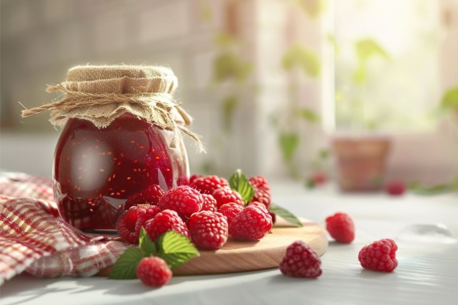 Frambozenjam maken – Recept met én zonder suiker