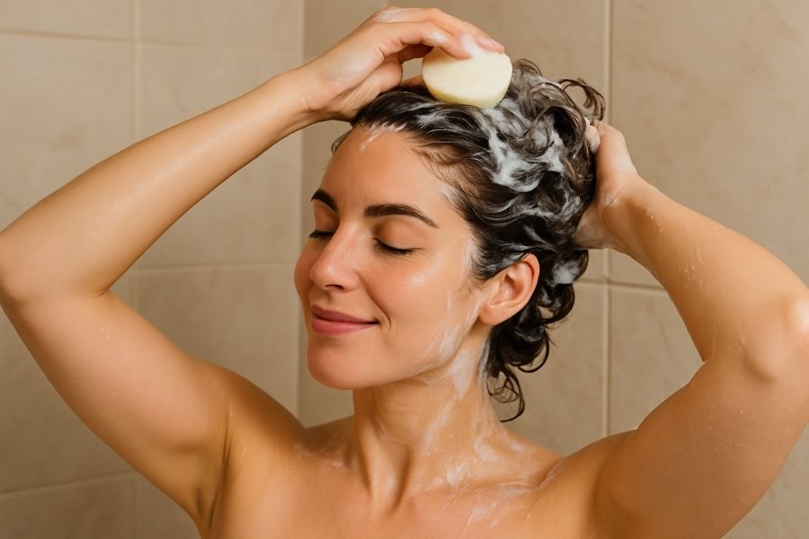 haar wassen met shampoo bar voordelen nadelen