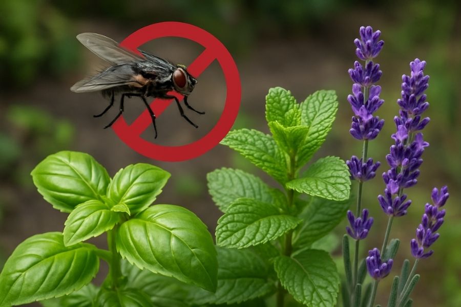 natuurlijk vliegen verjagen